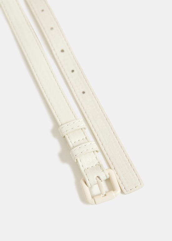 Off-white thin belt