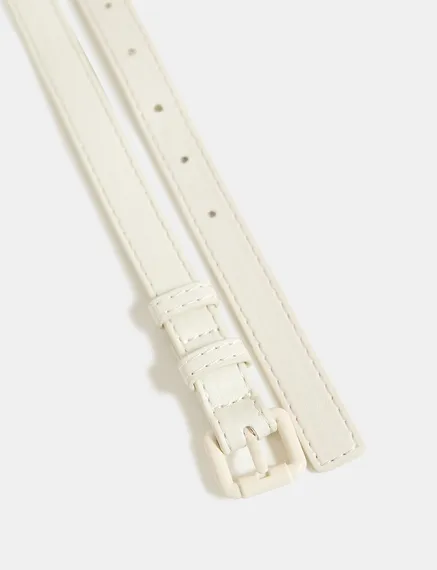 Off-white thin belt