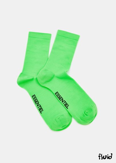 Neongrüne Socken - Größe 43-45