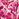 Witte en roze jersey maxi-jurk met bloemenprint