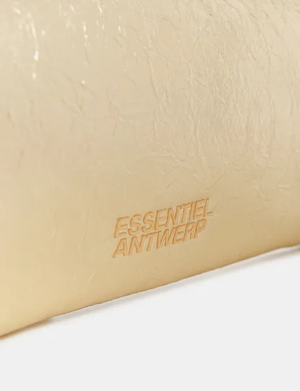 Goldene Metallic-Pouch