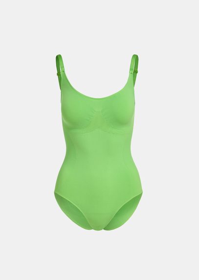 Green sculpting bodysuit