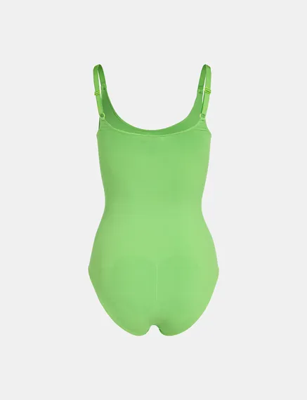 Groene sculpting bodysuit