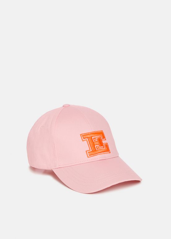 Light pink embroidered baseball cap