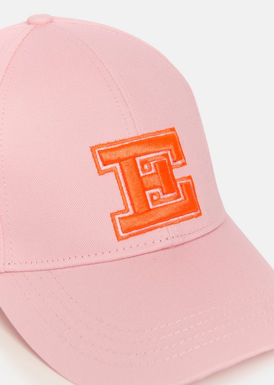 Light pink embroidered baseball cap