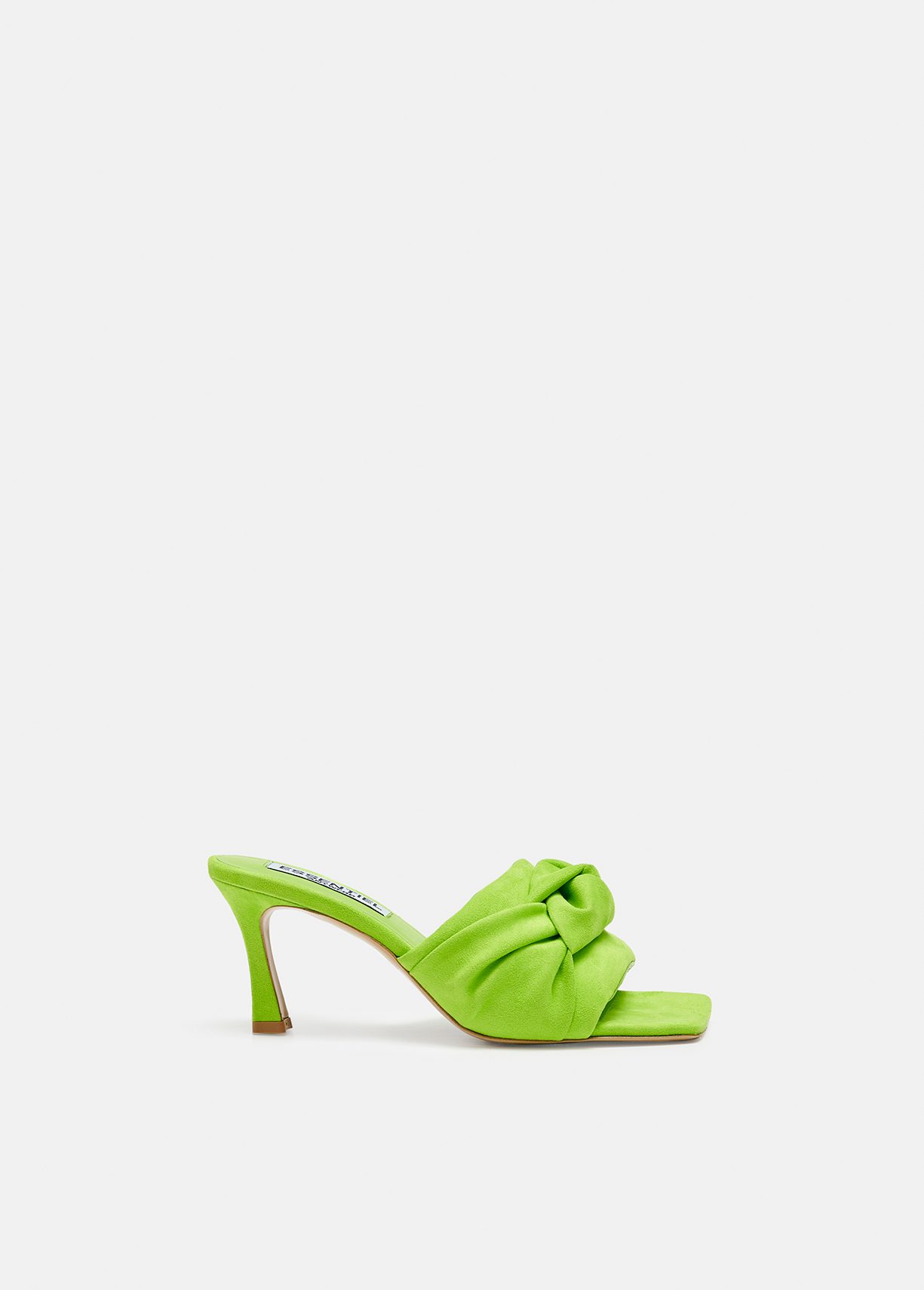 Green heeled online mules