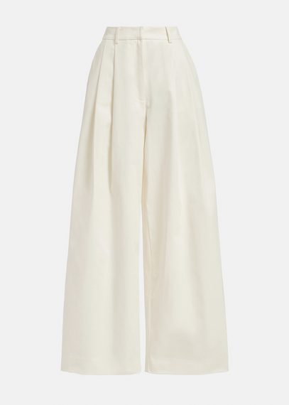 Off-white wide-leg pants