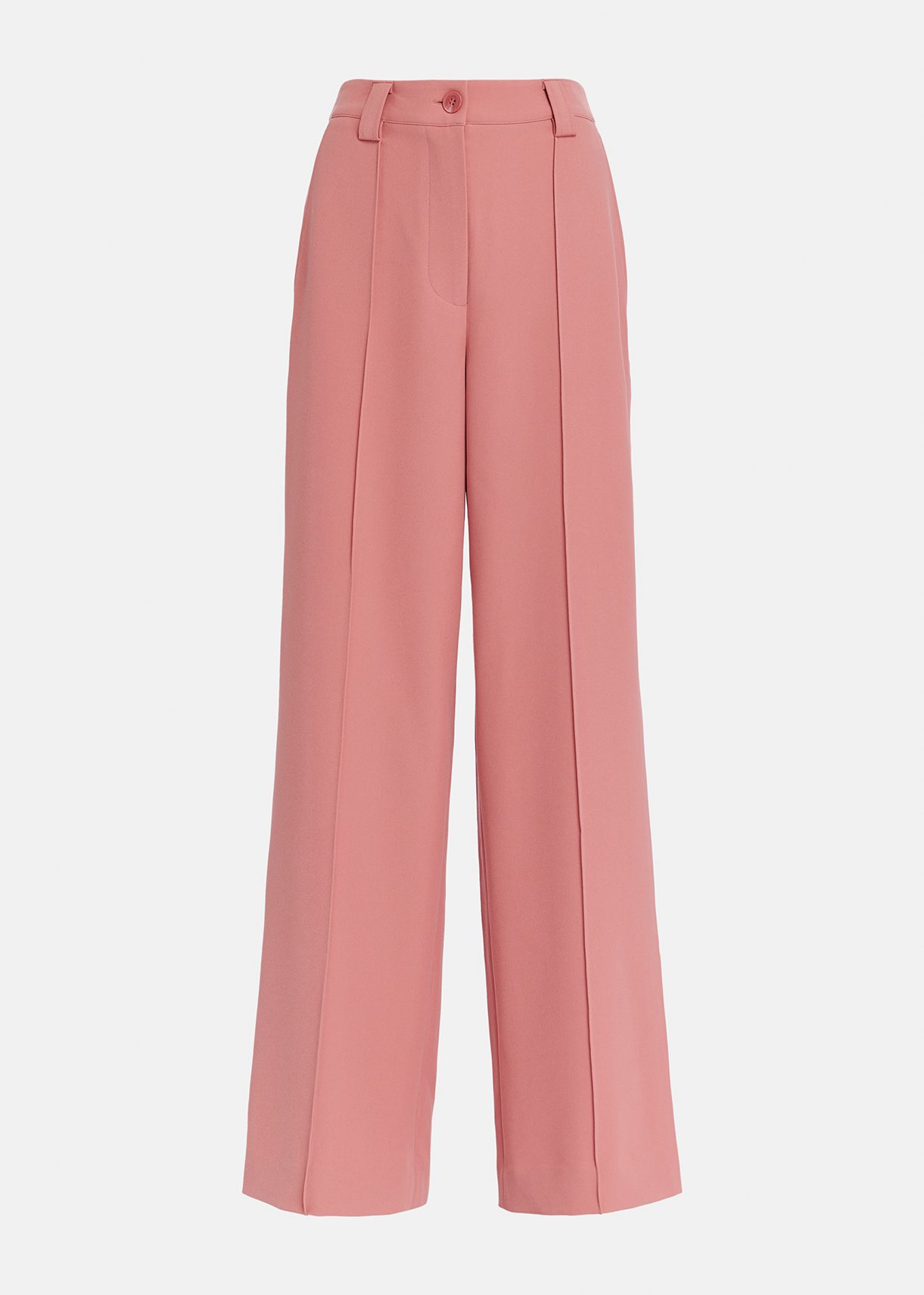 Vintage pink straight-leg pants