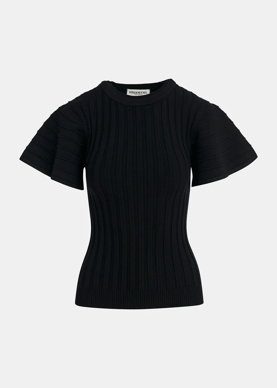 T-Shirt Uomo Stile3 Maniche Corte - Puro Cotone Basic, Stampa Vintage, Nero Taglia 44