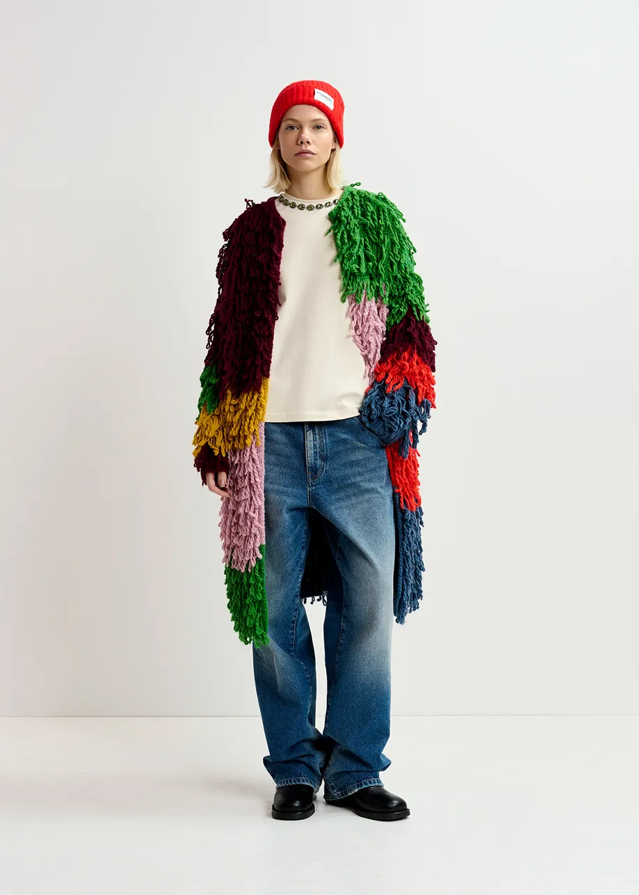 Punto de lazo oversize, multicolor