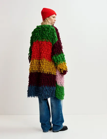 Punto de lazo oversize, multicolor