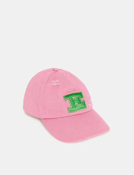 Gorra de béisbol bordada, rosa