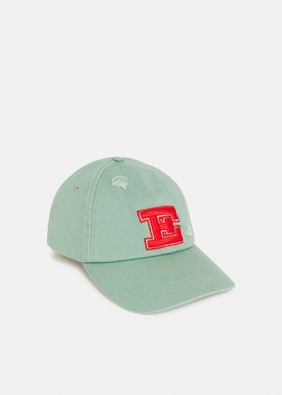 Mint green embroidered baseball cap