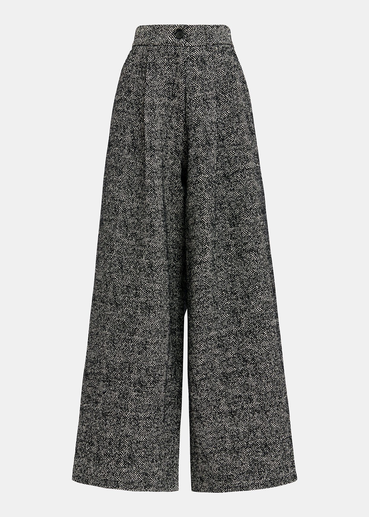 NEAT Mallalieus Tweed Herringbone Wide パンツ