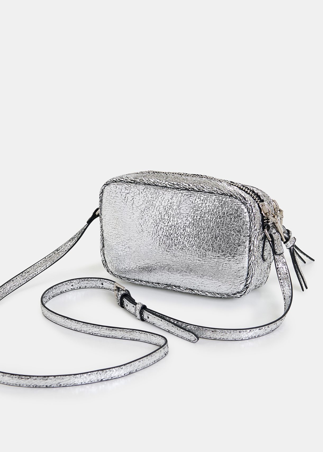 CONNECTION PURSE BAG シルバー 205147469-1-silver?$n_750w$&