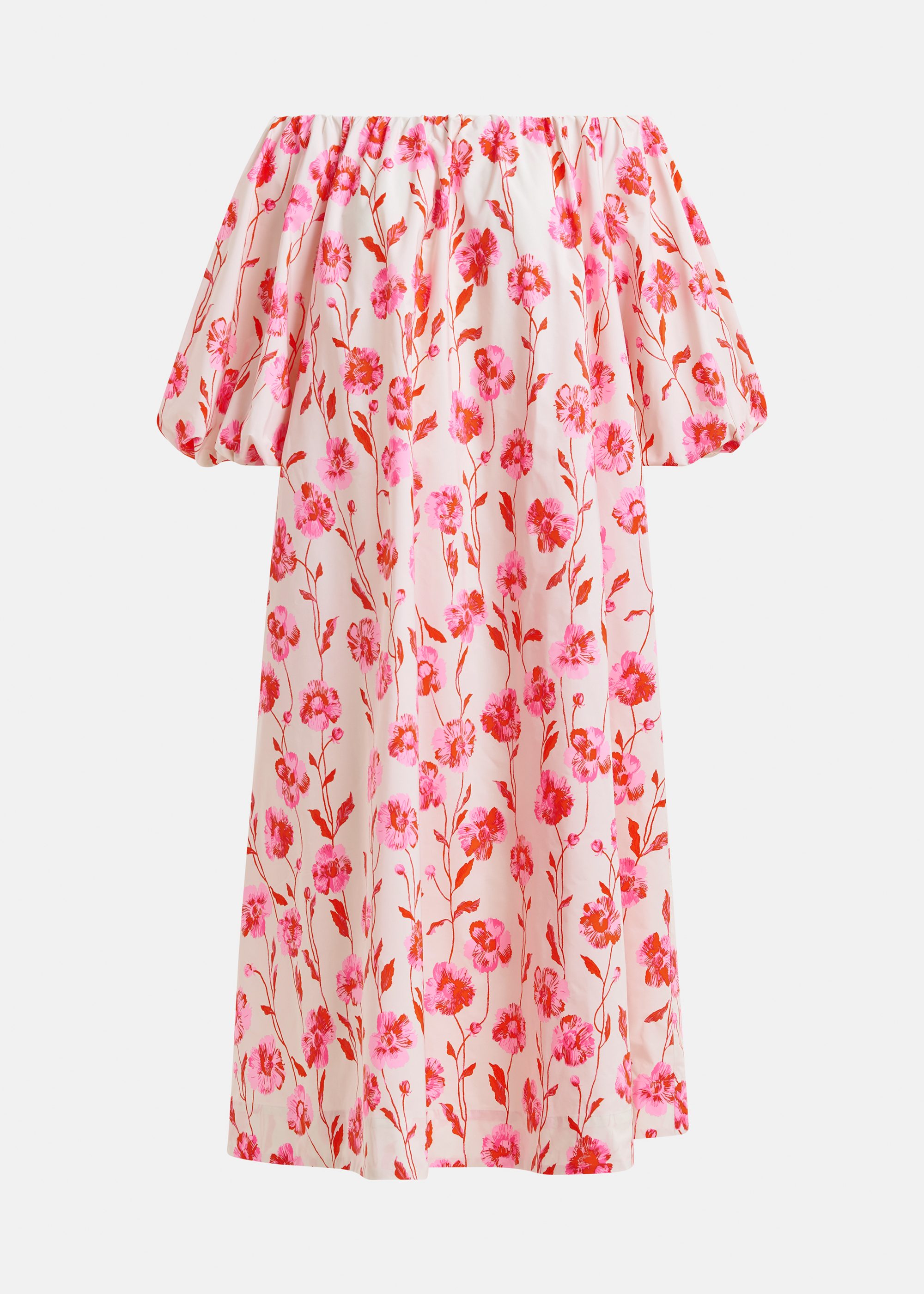 ワンピース [ESSENTIEL ANTWERPILLIGO] Flower midi dress Essentiel - Midi dress floral product - Room12 - Prodotti