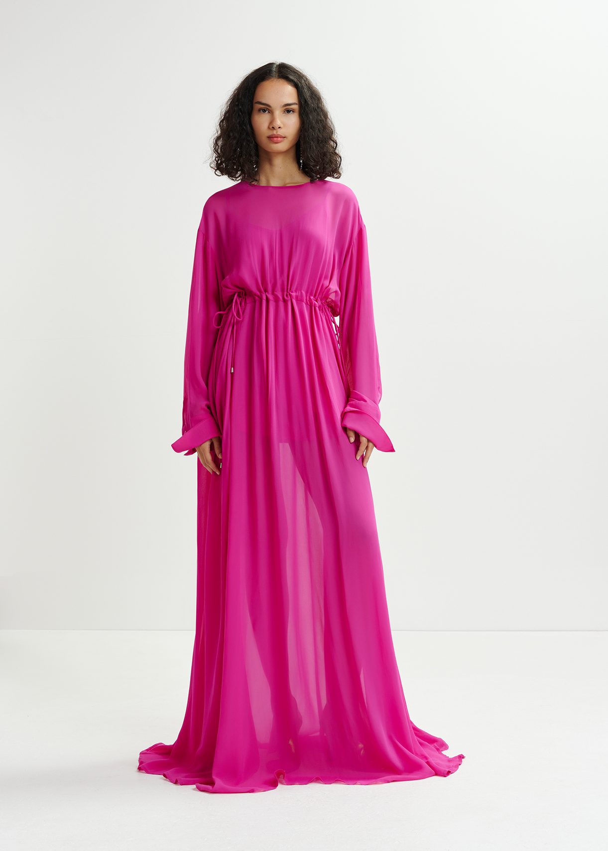 Pink maxi-length dress | Essentiel Antwerp United States
