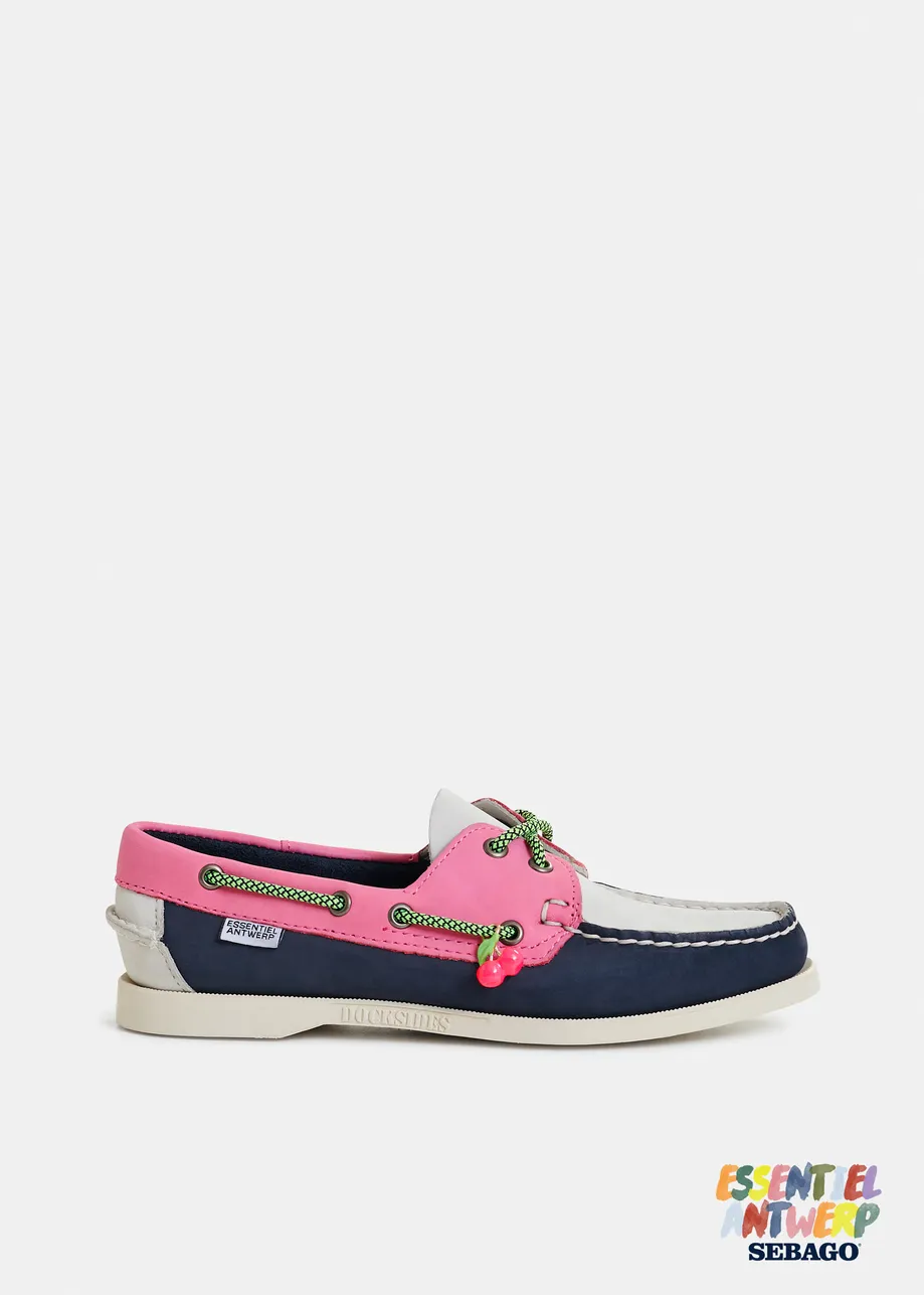 Multicolor boat shoes - collaboration with Sebago