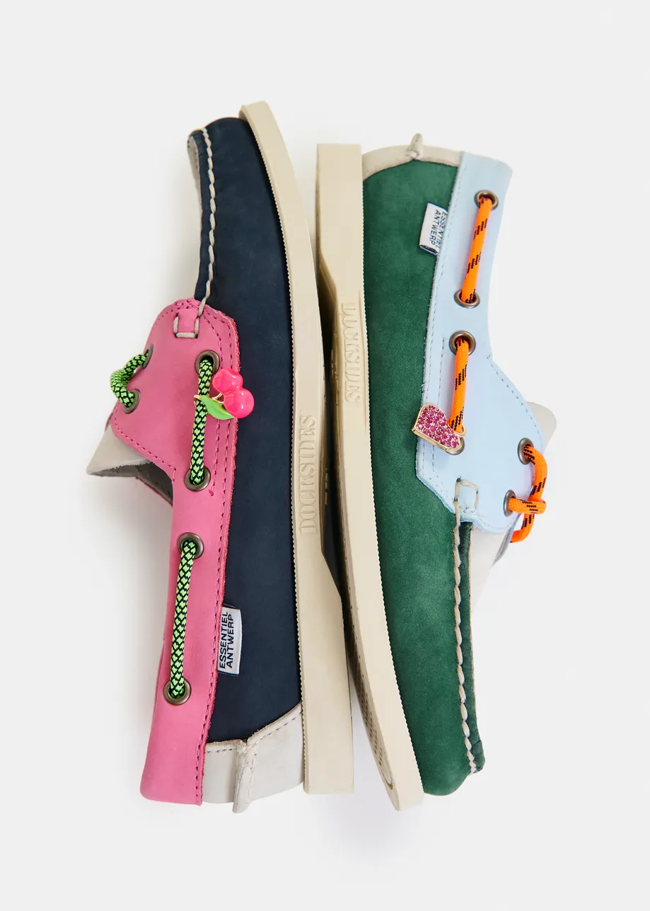 Scarpe da barca multicolori - collaborazione con Sebago