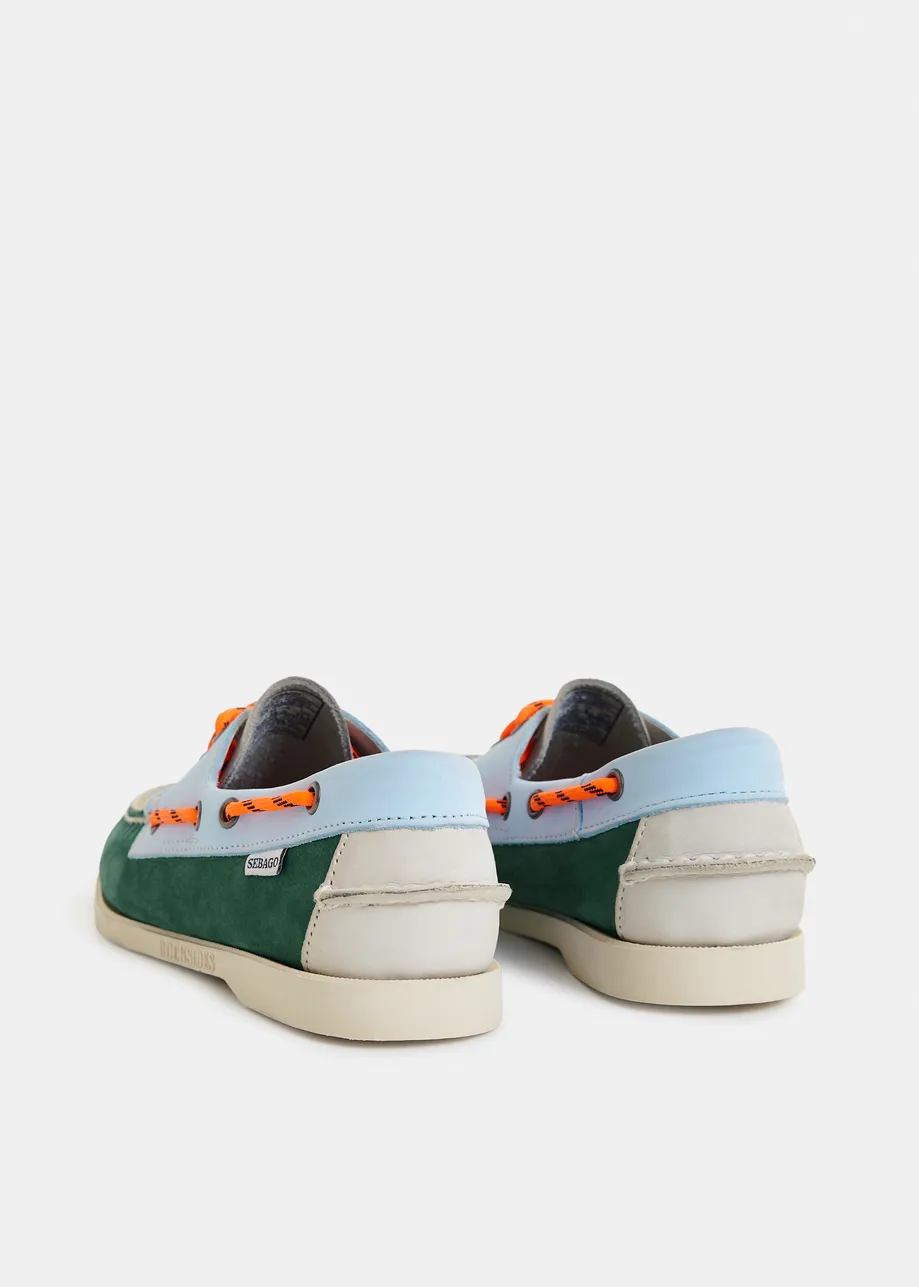 Multicolor boat shoes - collaboration with Sebago