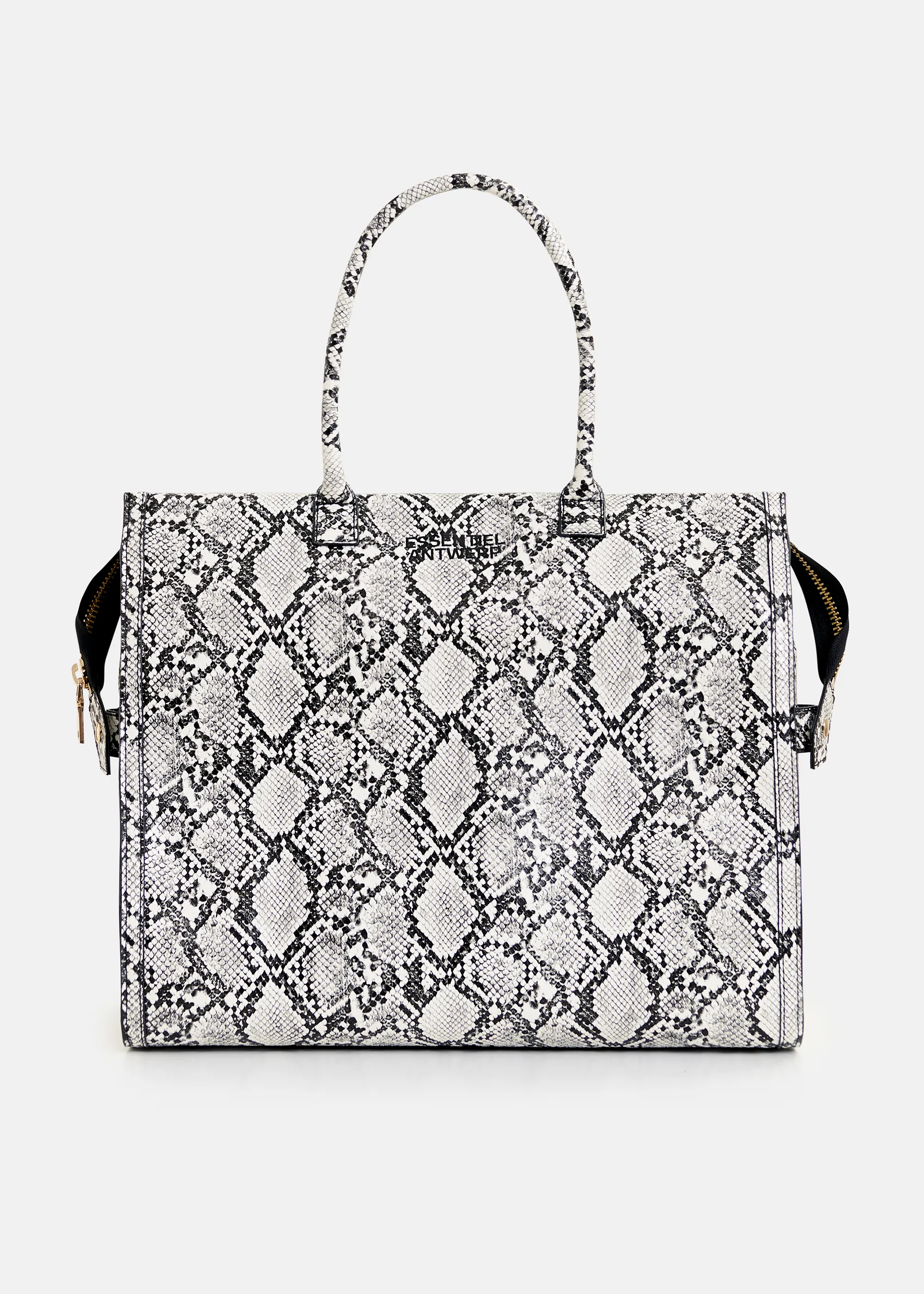 Ollie Bag - White Snake