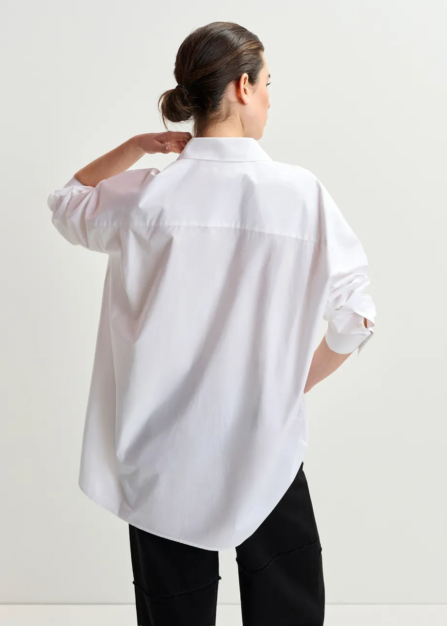 White cotton shirt