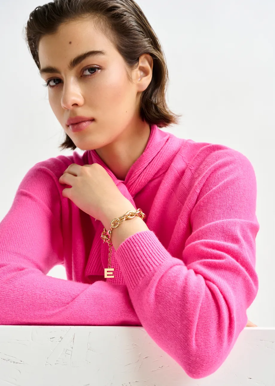 Gold-tone chain bracelet