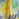 Multicolor silk ankle-length dress