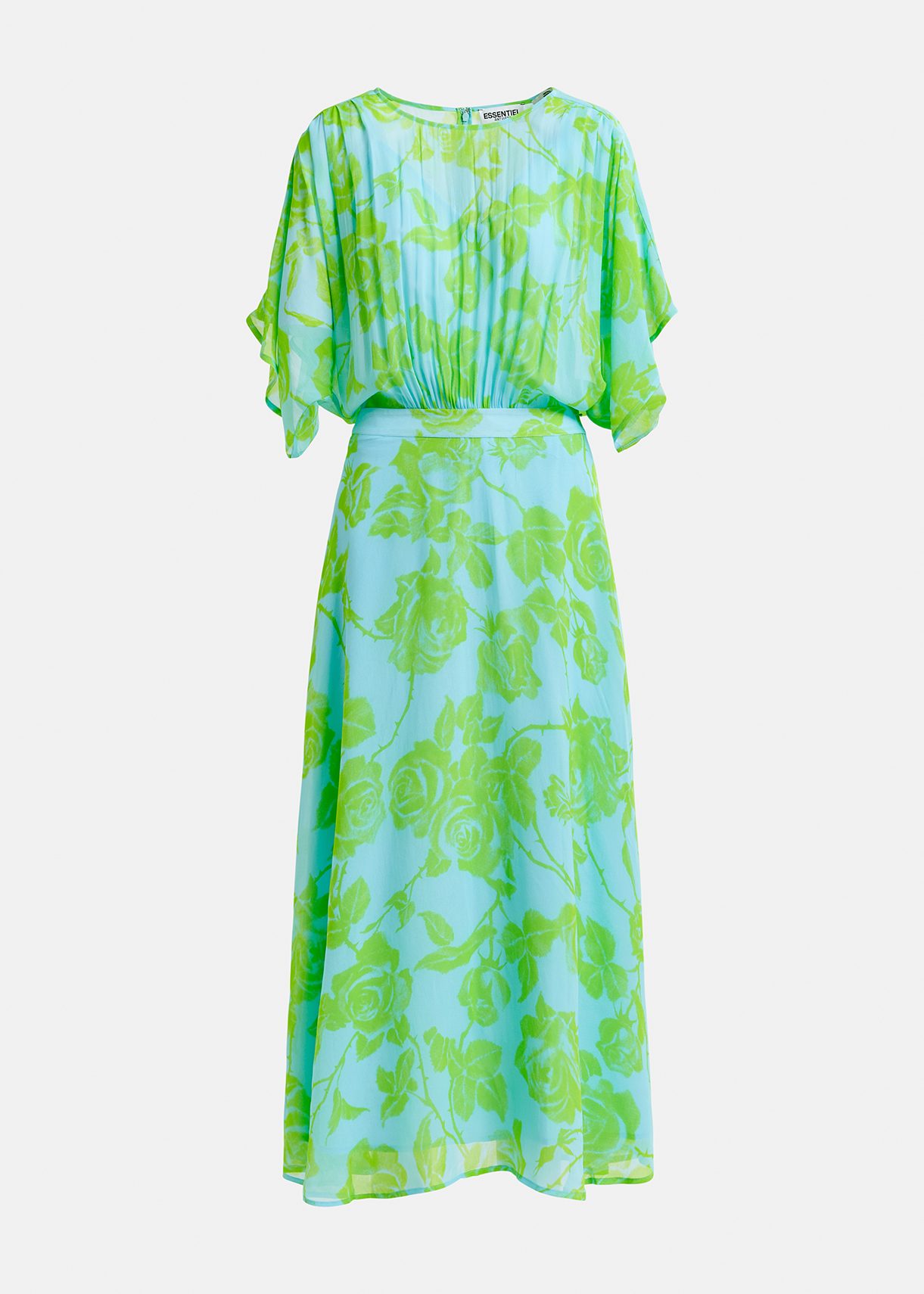 ワンピース [ESSENTIEL ANTWERPILLIGO] Flower midi dress Essentiel - Midi dress floral product - Room12 - Prodotti