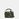 Dark green leather mini bag