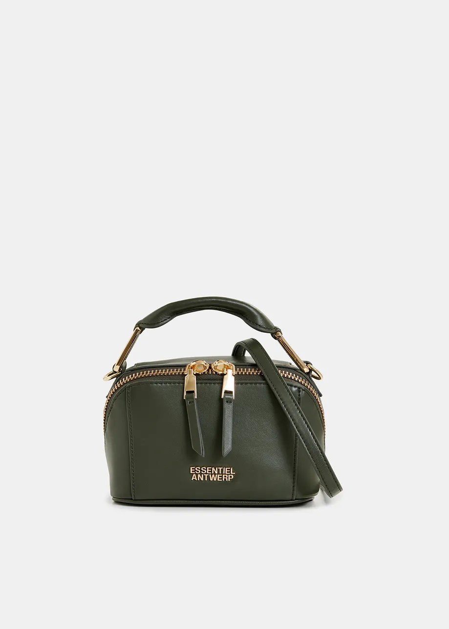 Dunkelgrüne Mini 'Bobbi' Bag