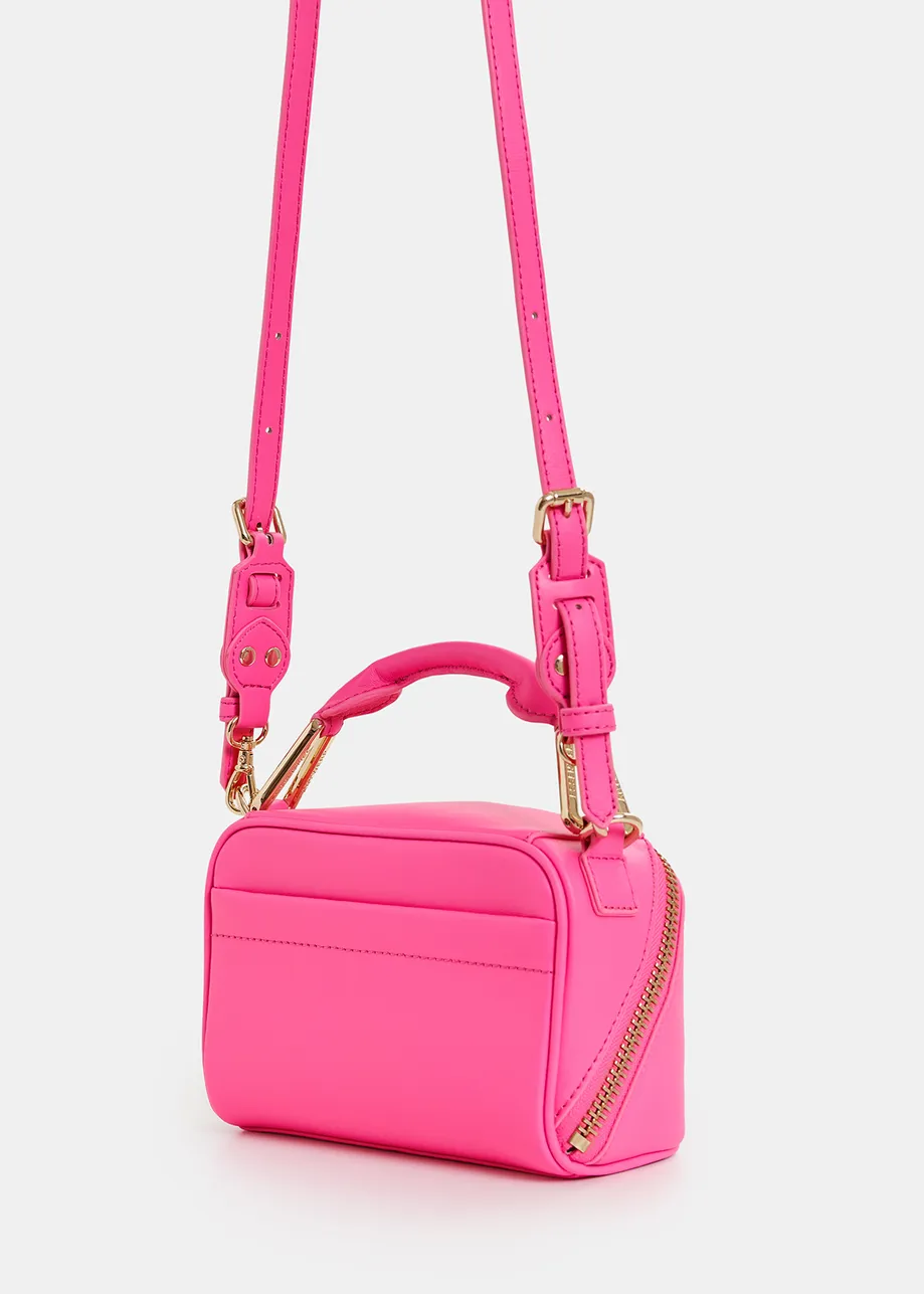 Felroze mini ‘Bobbi’ tas