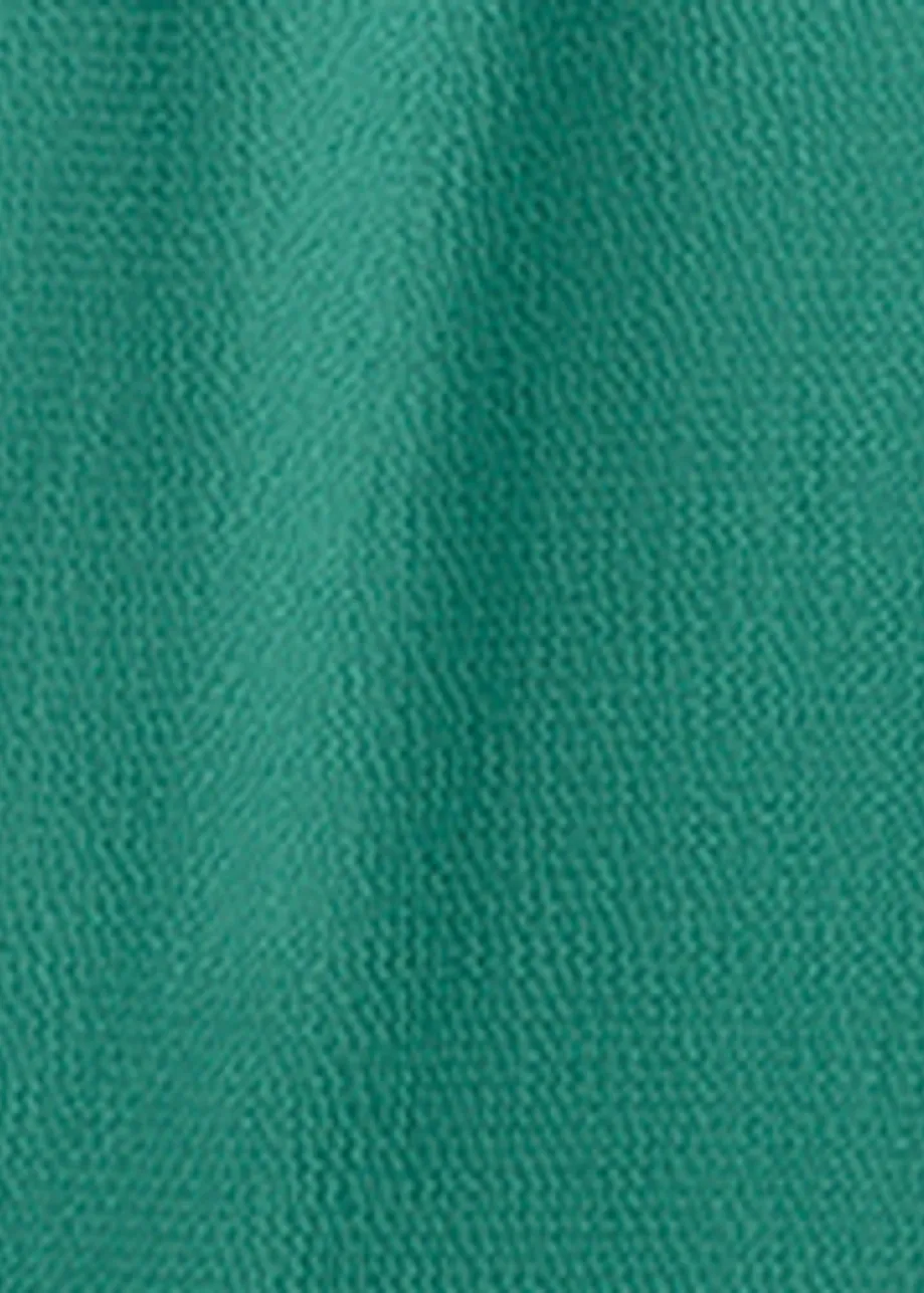 Dark green one-shoulder maxi dress with ruflles and tiered hemline