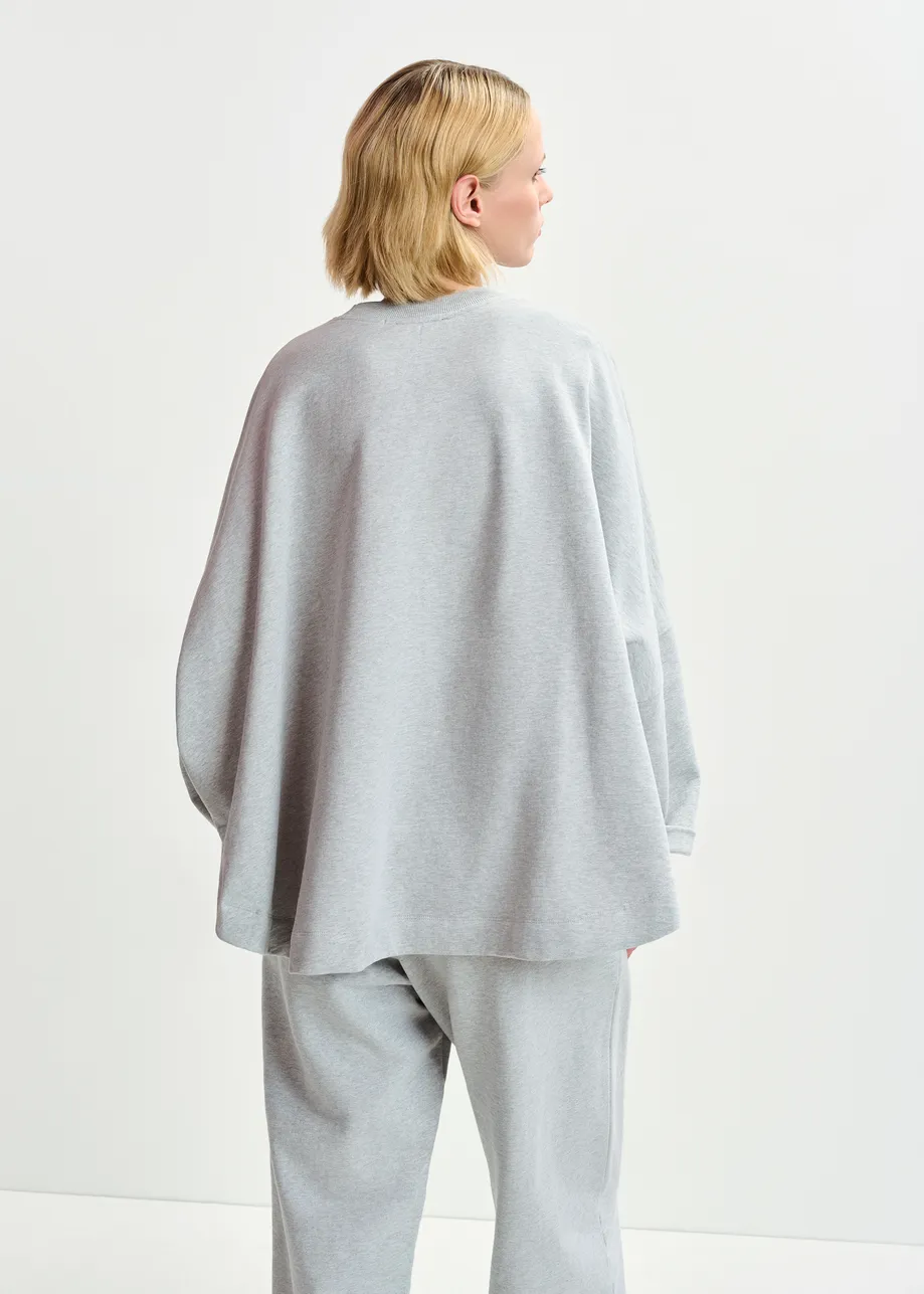 Sweatshirt gris avec E