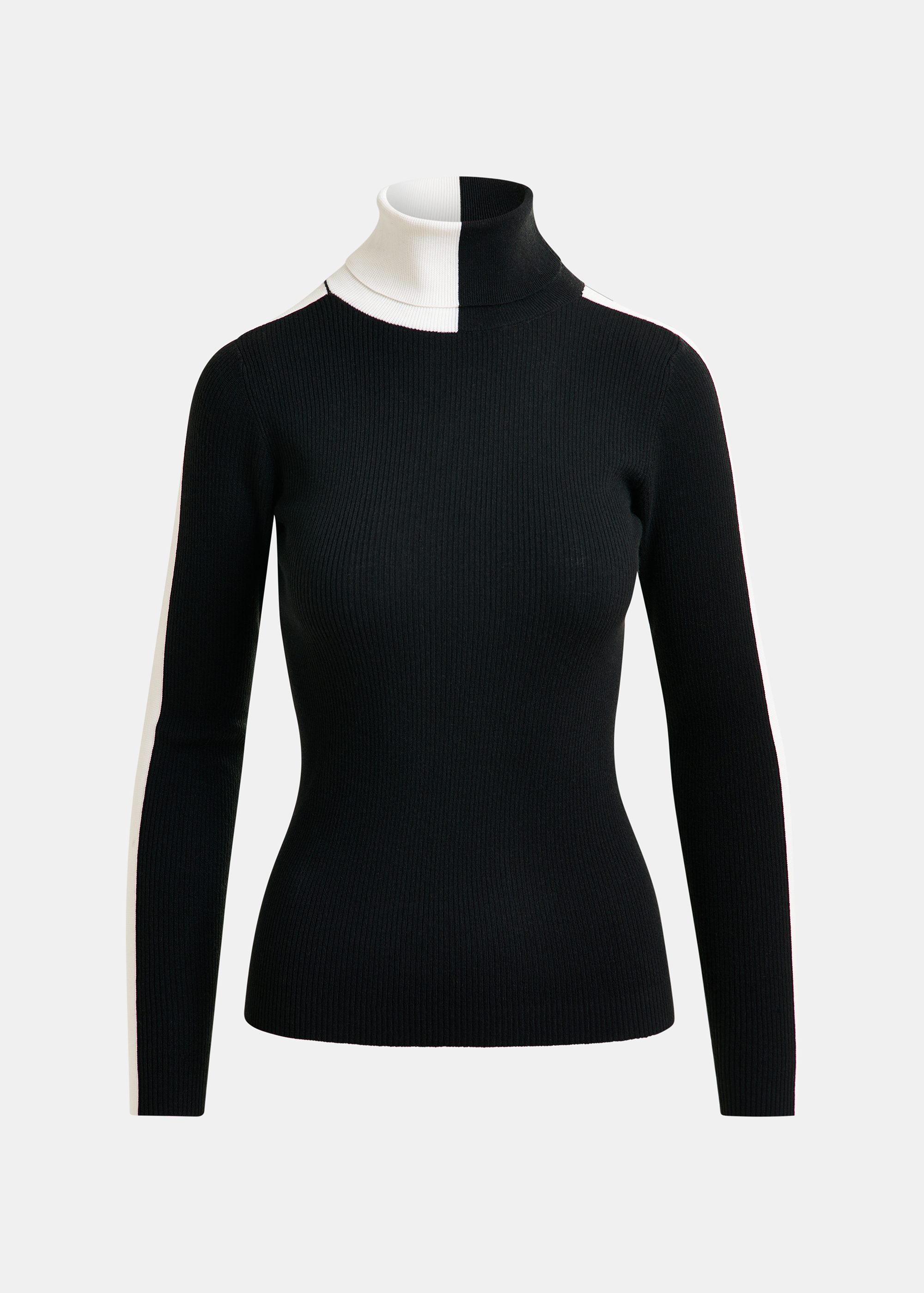 トップス phere / Bootis wool turtleneck tops Women's Long Sleeve Ribbed Turtleneck: Headlands