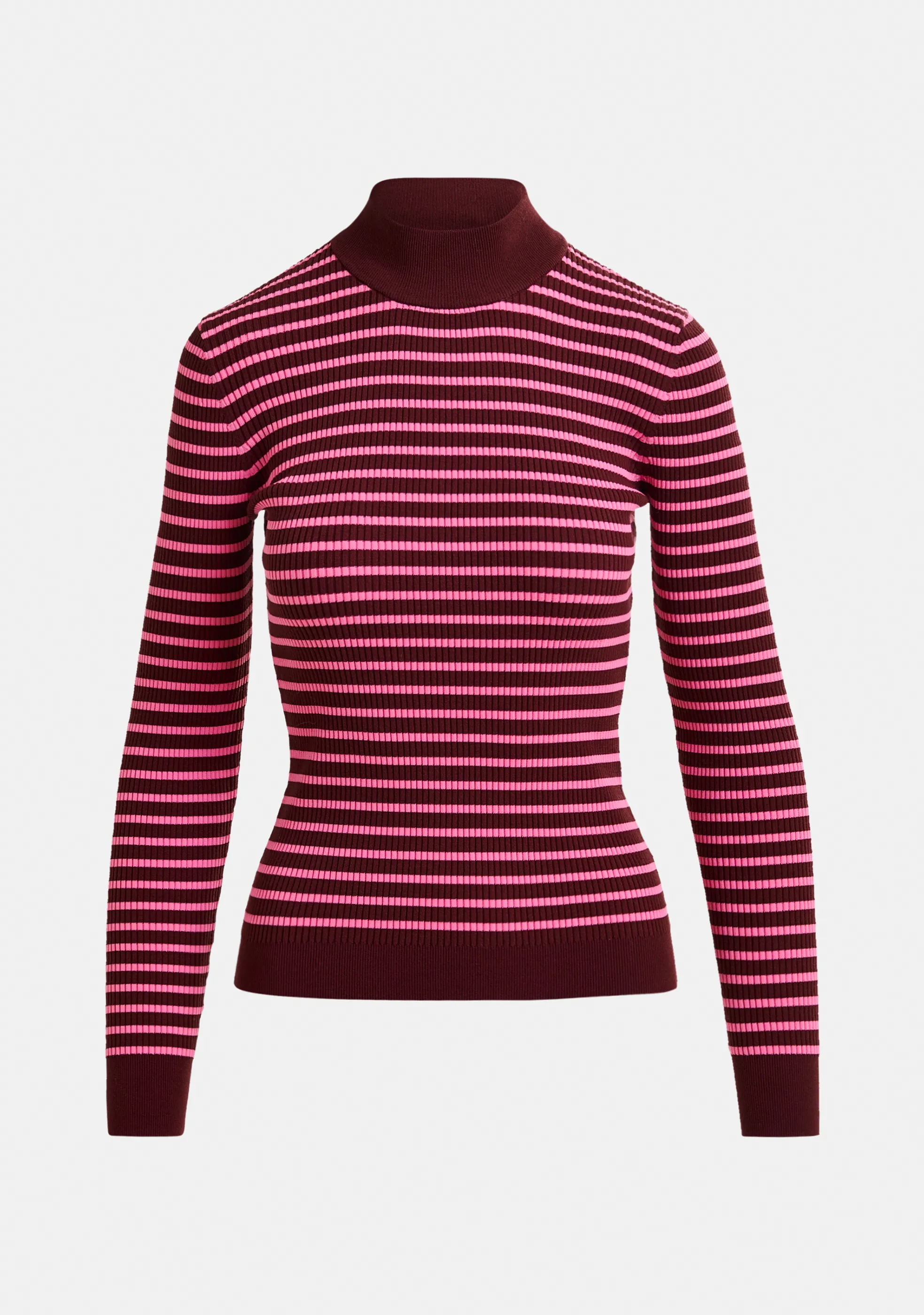 Maglione a righe rosa e bordeaux Essentiel Antwerp Italia