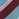 Blue, burgundy and pink striped tie with 'E' logo