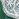Green and white sleeveless polo with lace details and pearl buttons
