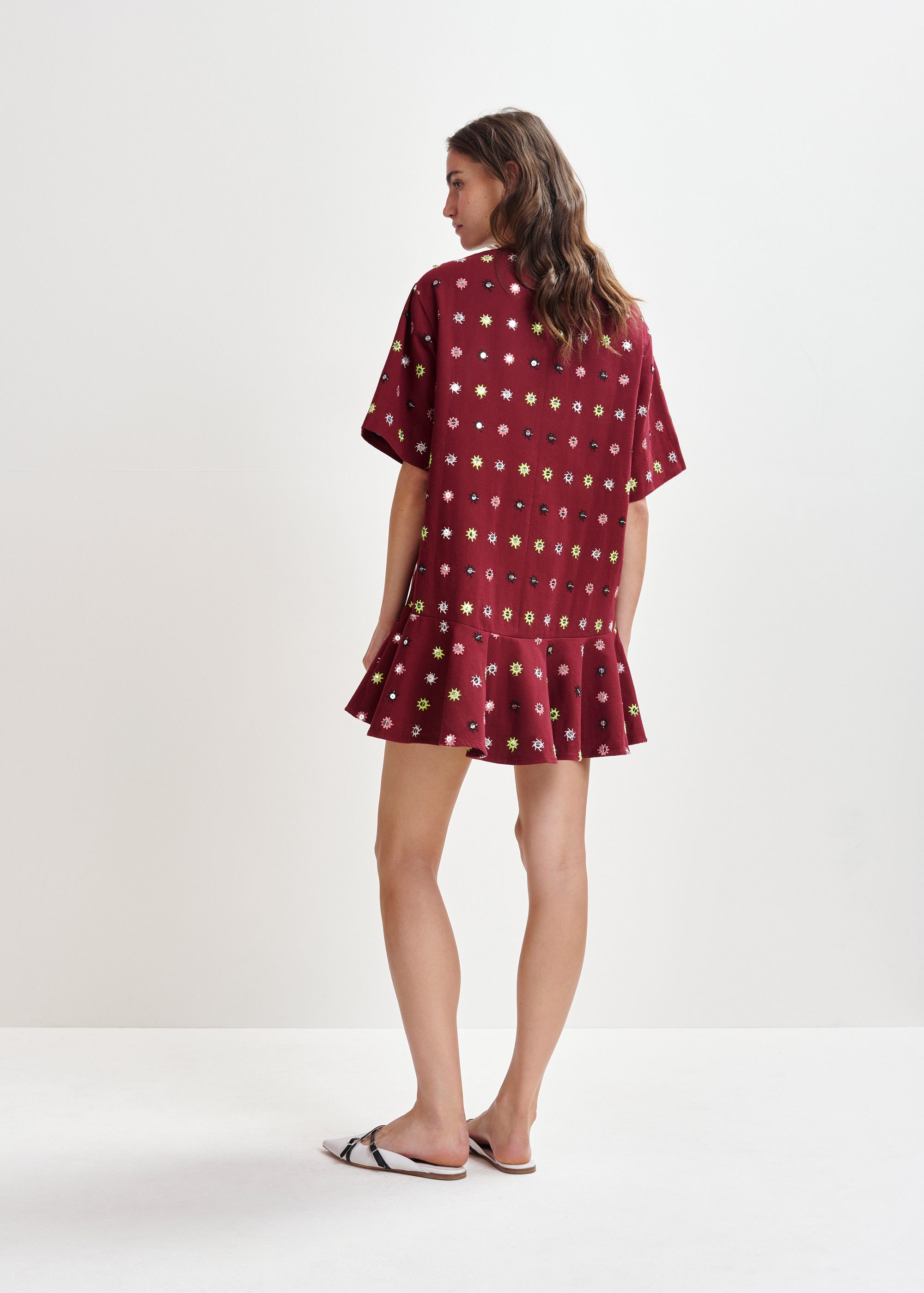 ワンピース ESSENTIEL ANTWERP Essentiel antwerp Dresses (DORSEY BL29) Dark blue mini wrap dress | Essentiel Antwerp Europe