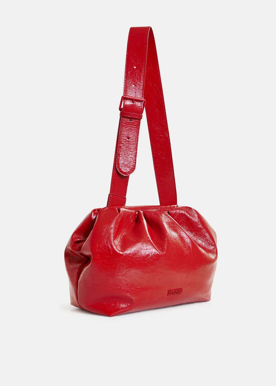 Red medium-sized pouch