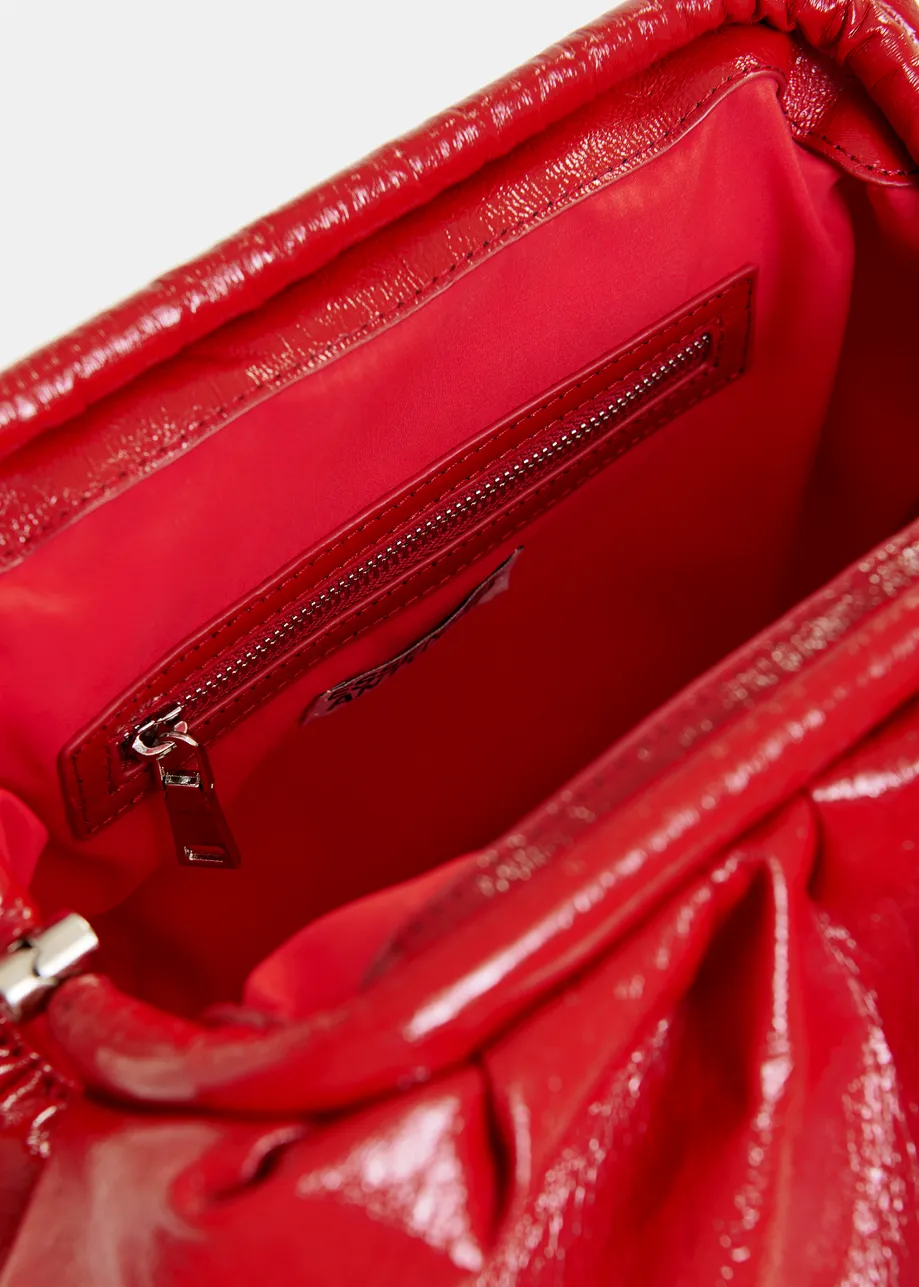 Red medium-sized pouch