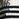 Black and white striped wool and lace-panel sweater