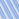 Blue and white striped cotton collar with rhinestone embellishments
