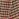 Brown, red and black checkered single-breasted blazer