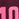 Burgundy and pink intarsia-knit logo scarf