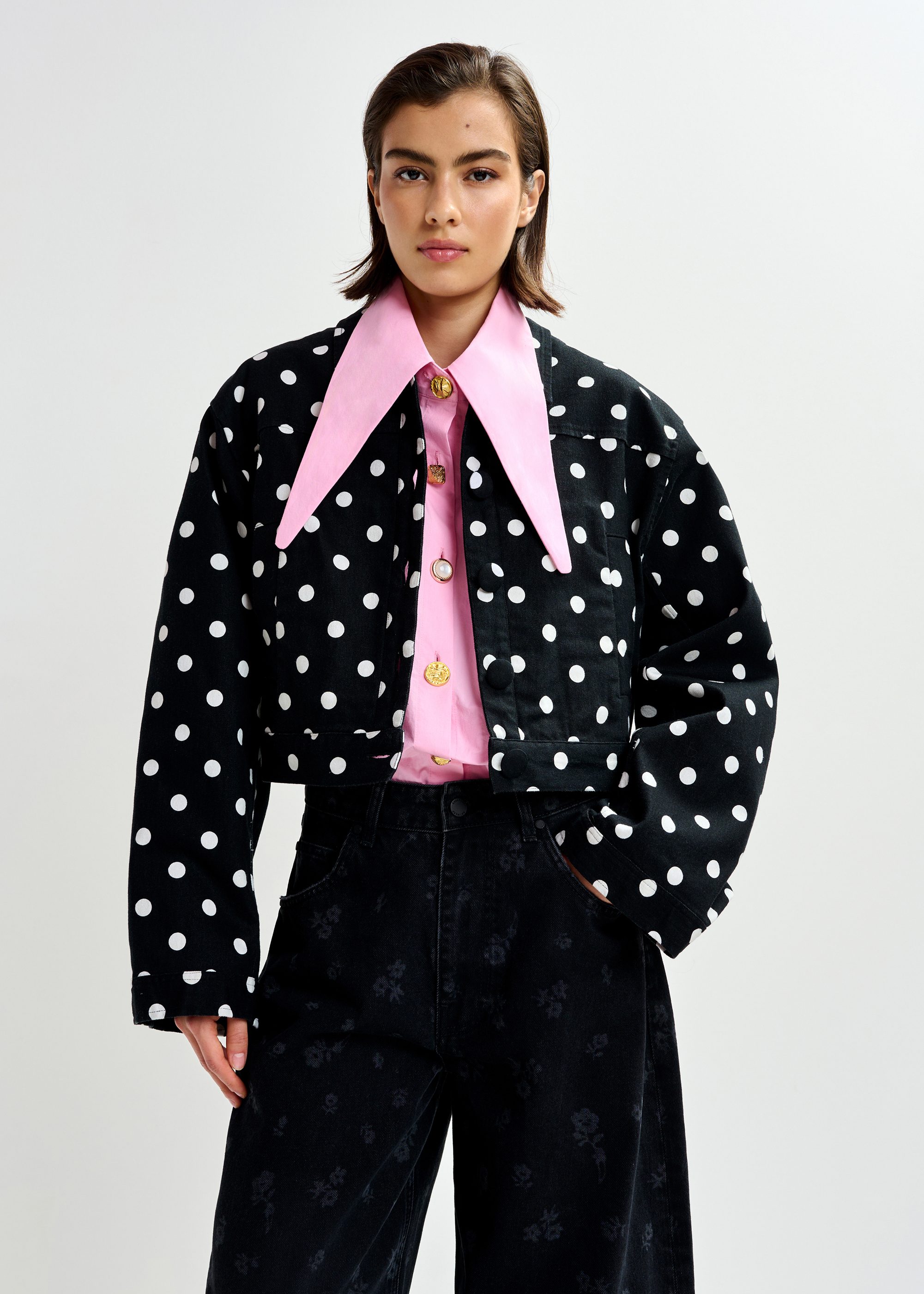 ジャケット・アウター polka dots girlie elegant jacket 05644639800-f1.jpg?ts=