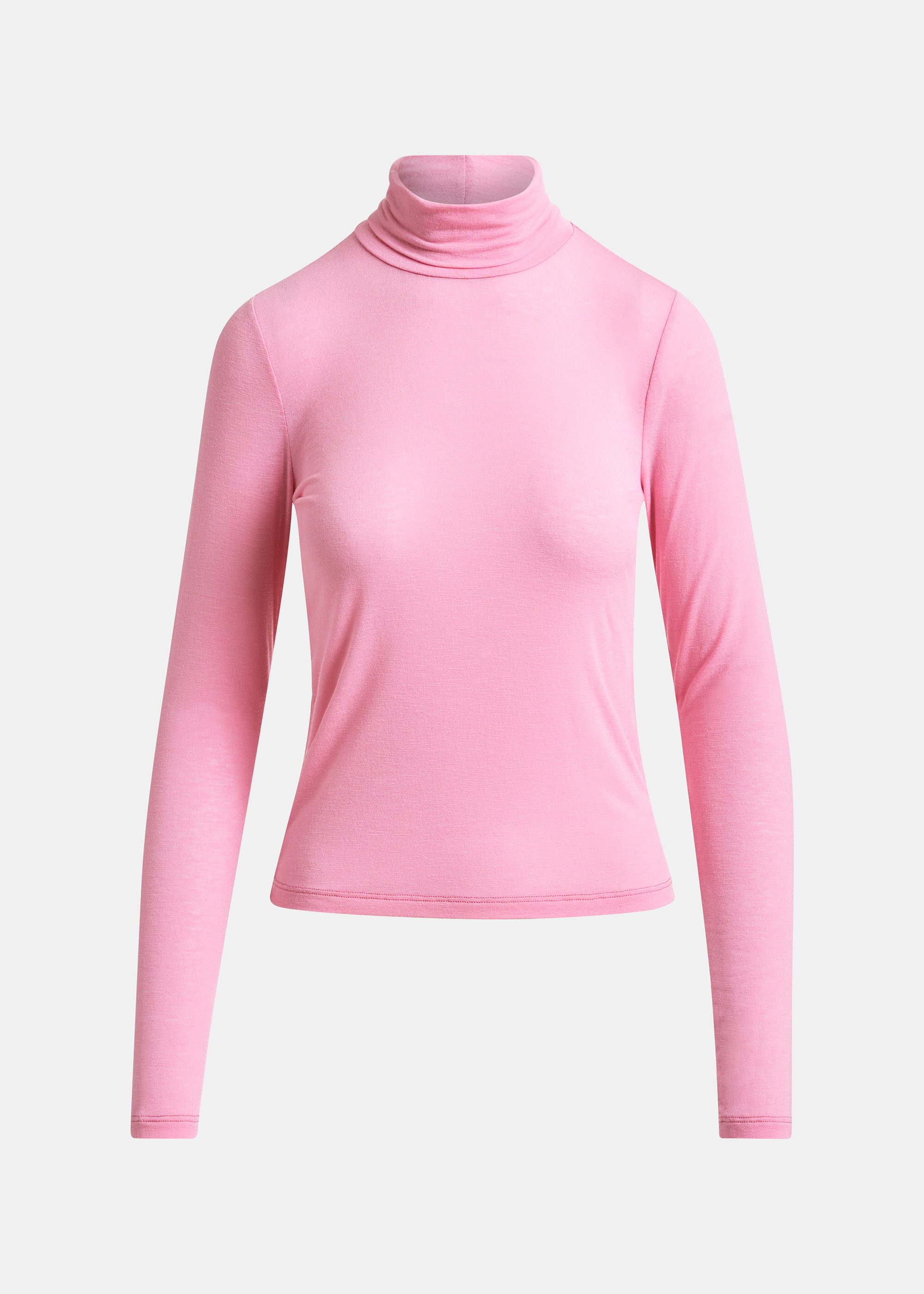 highneck knitone-piece ♡babypink Baby Pink Long Sleeve Turtleneck Chunky Sweater | Lime Lush Boutique