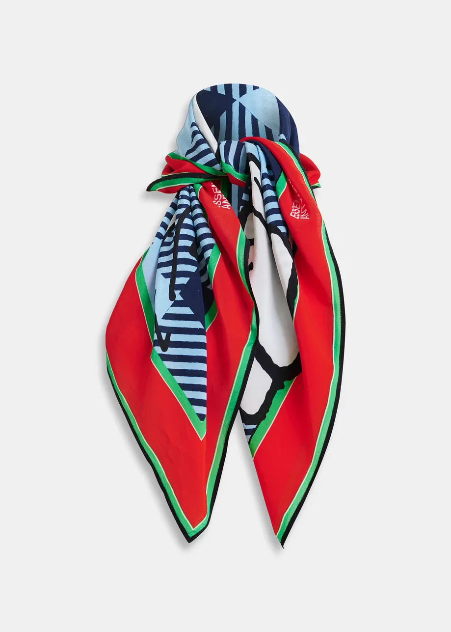 Écharpe à carreaux bleu, noir et rouge Peanuts™ Snoopy