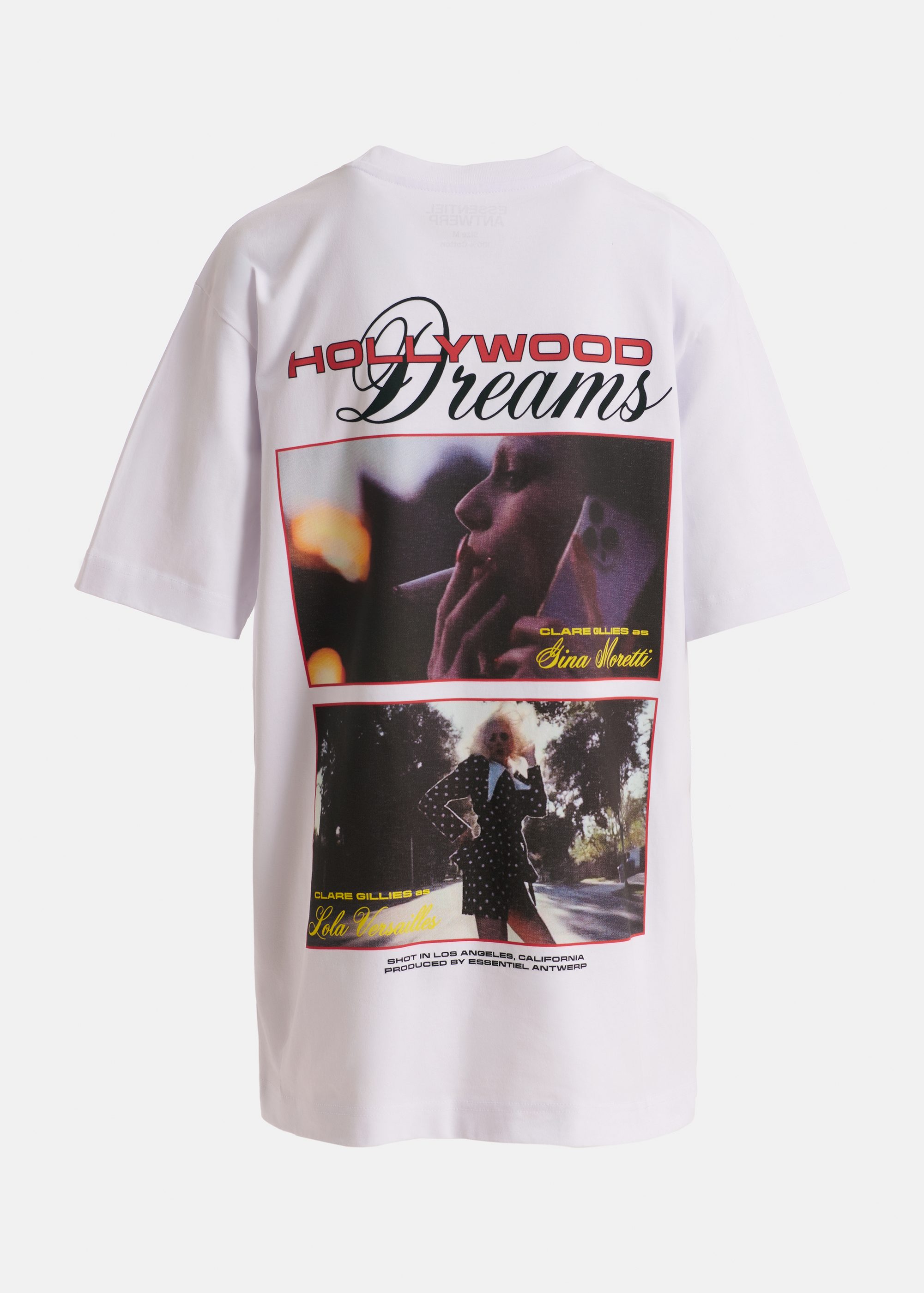 CLAIR DE LUNE Tシャツ Exclusief wit katoenen T-shirt 