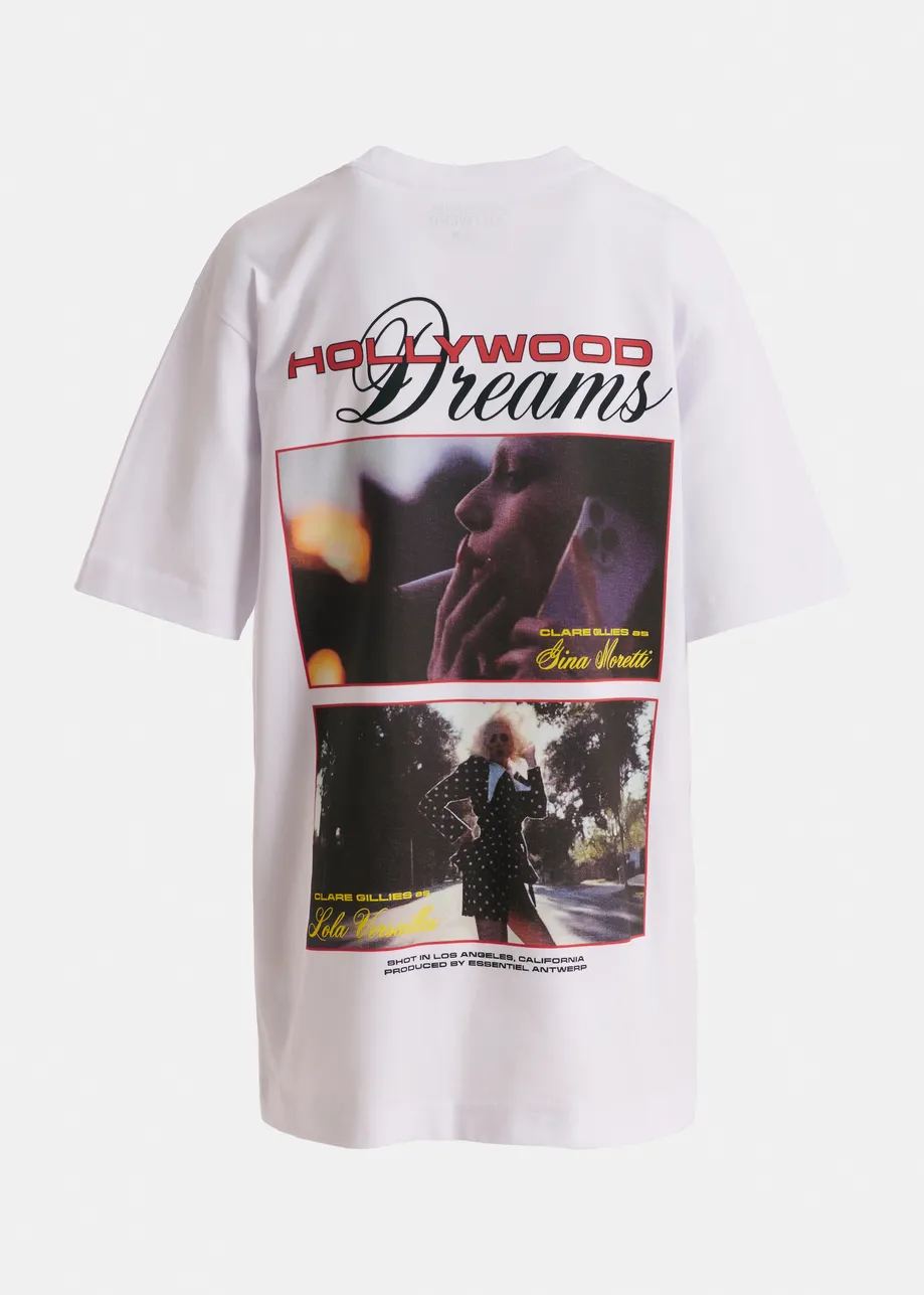 “Clare – To Be Considered” exclusive merch white cotton T-shirt